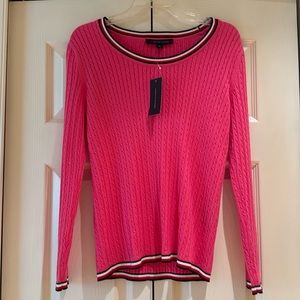 Women’s new Tommy Hilfiger boat neck sweater